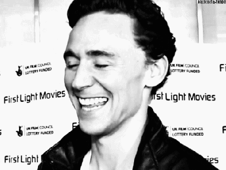 Tom Laughing